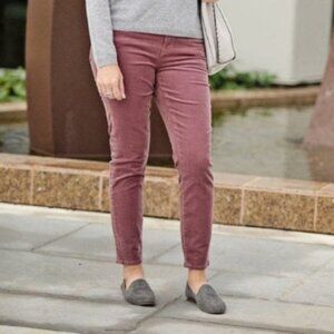 Forever 21 stretchable pants salmon pink  size 27 W